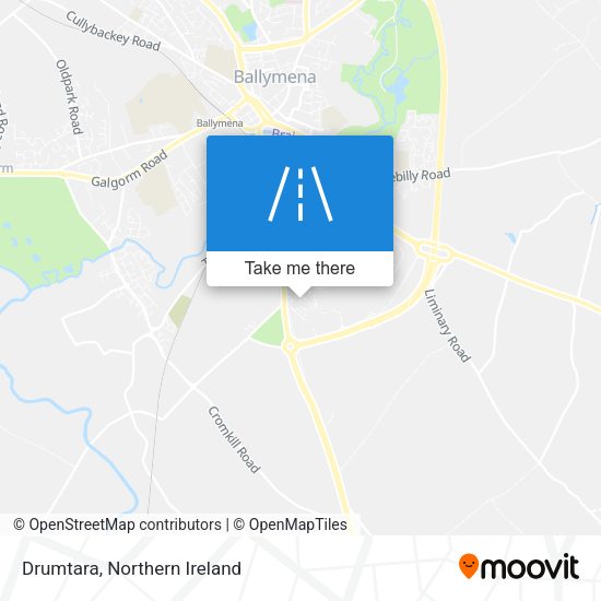 Drumtara map