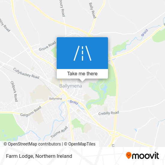 Farm Lodge map
