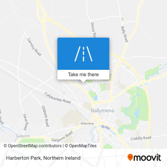 Harberton Park map