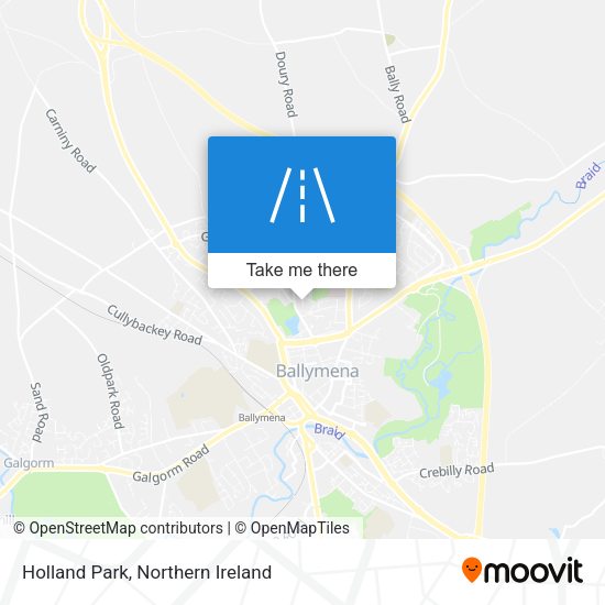 Holland Park map