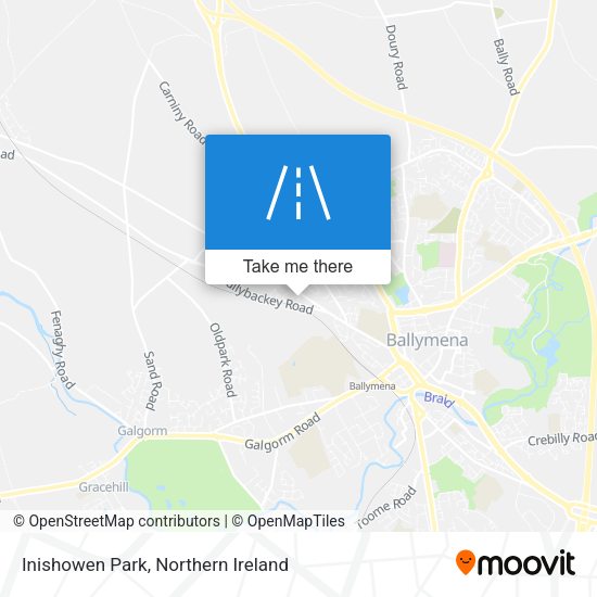 Inishowen Park map