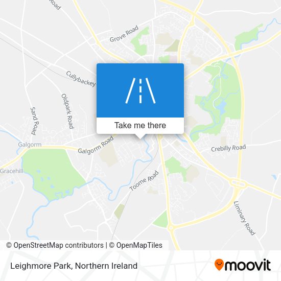 Leighmore Park map