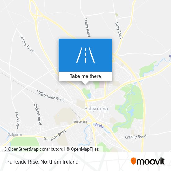 Parkside Rise map
