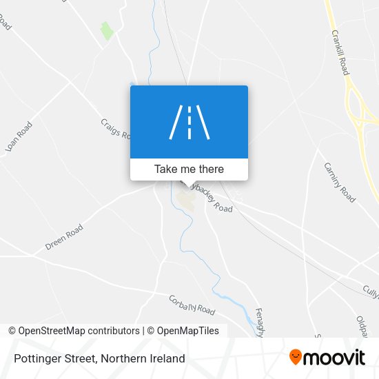 Pottinger Street map