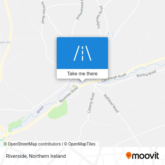 Riverside map