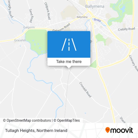 Tullagh Heights map