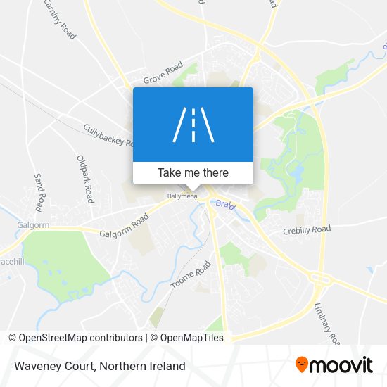 Waveney Court map