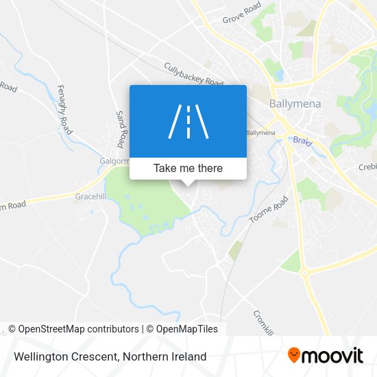 Wellington Crescent map