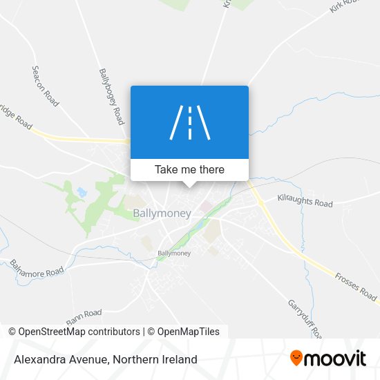 Alexandra Avenue map