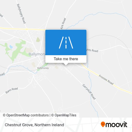 Chestnut Grove map