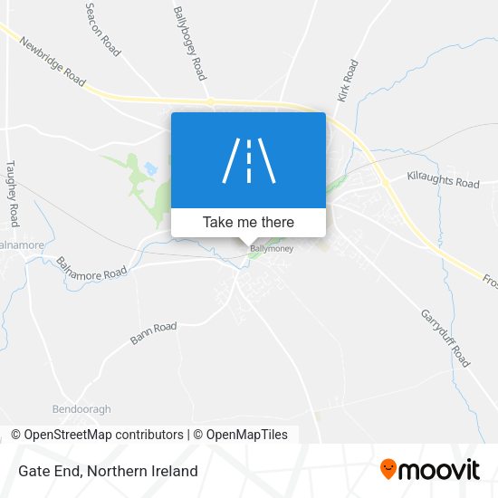 Gate End map
