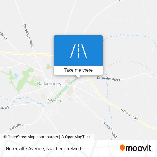 Greenville Avenue map