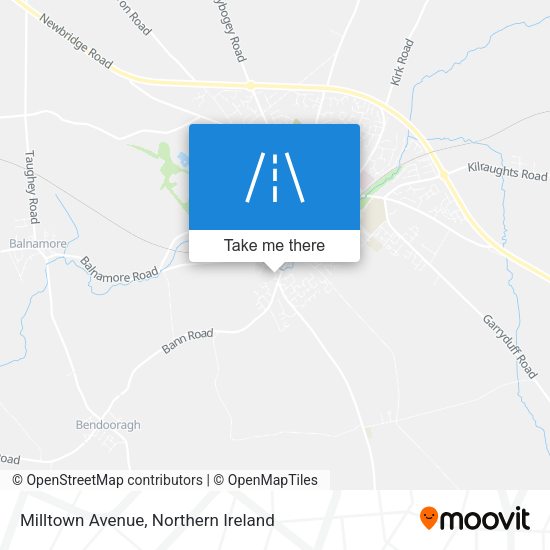 Milltown Avenue map