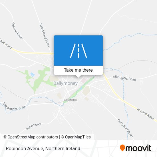 Robinson Avenue map