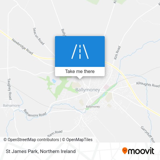 St James Park map
