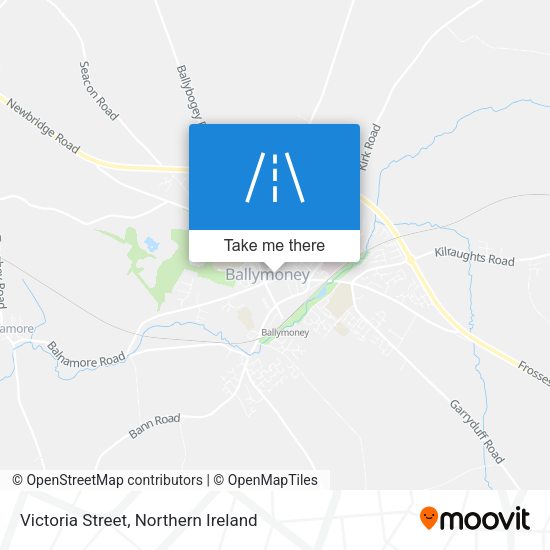 Victoria Street map