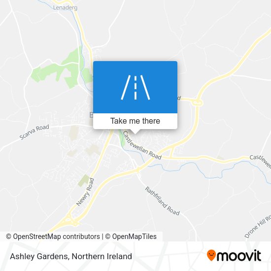 Ashley Gardens map