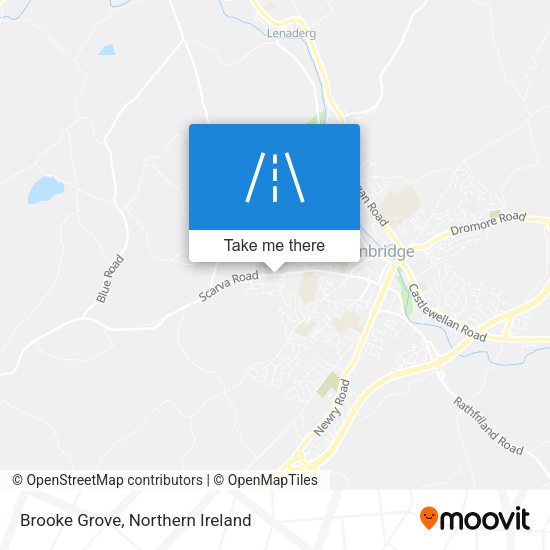 Brooke Grove map