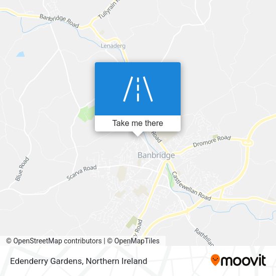 Edenderry Gardens map