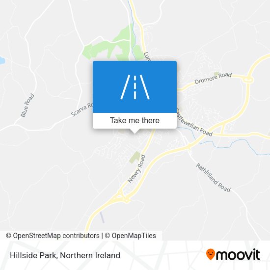 Hillside Park map