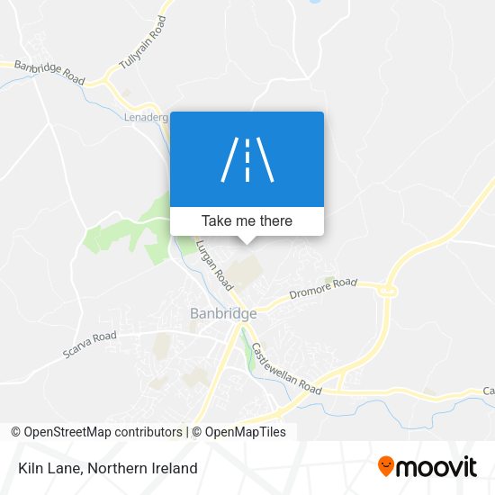 Kiln Lane map