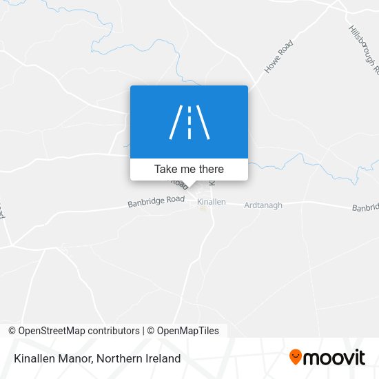 Kinallen Manor map