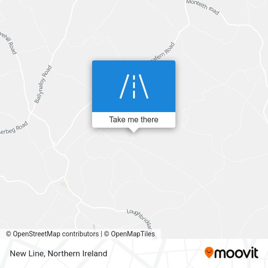 New Line map