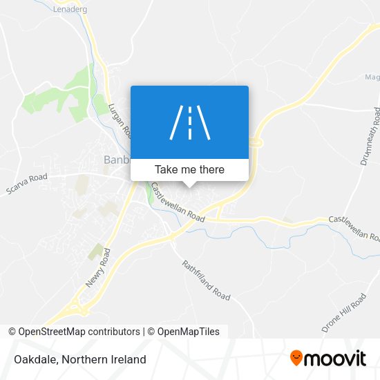 Oakdale map