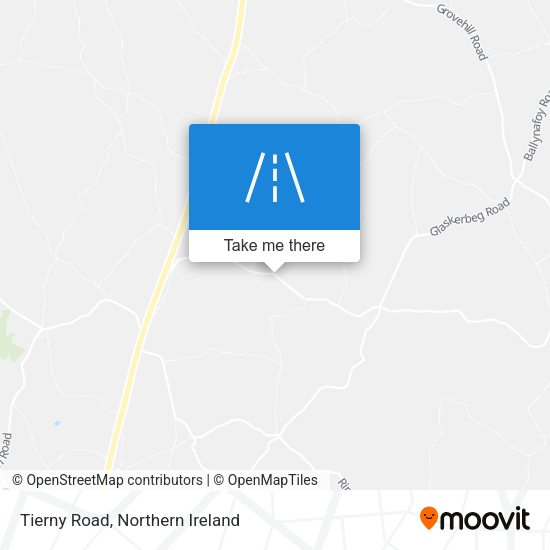 Tierny Road map