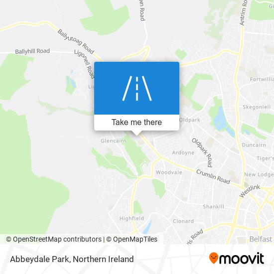 Abbeydale Park map