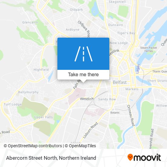 Abercorn Street North map