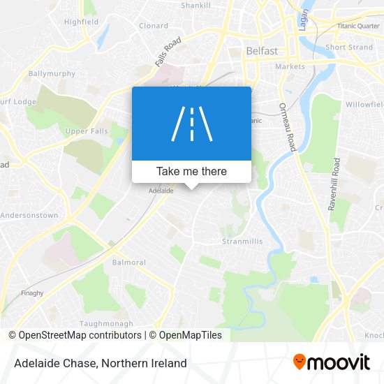 Adelaide Chase map