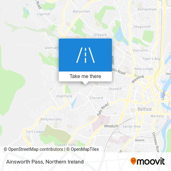 Ainsworth Pass map