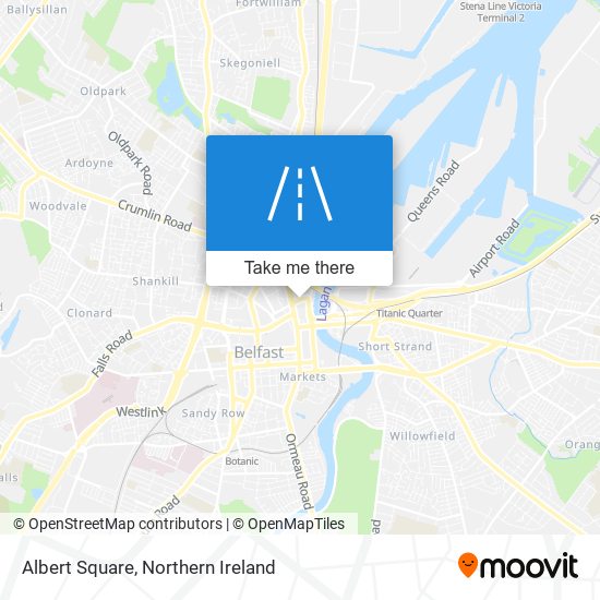 Albert Square map