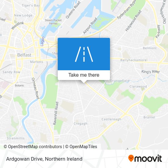 Ardgowan Drive map