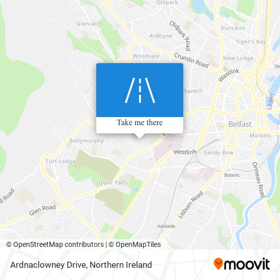Ardnaclowney Drive map