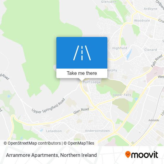 Arranmore Apartments map