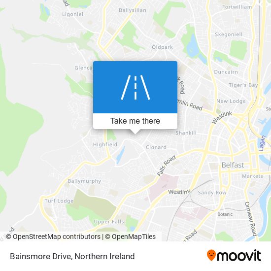 Bainsmore Drive map