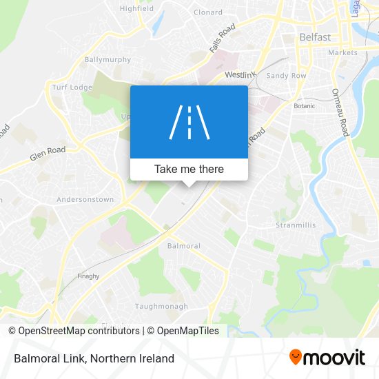 Balmoral Link map