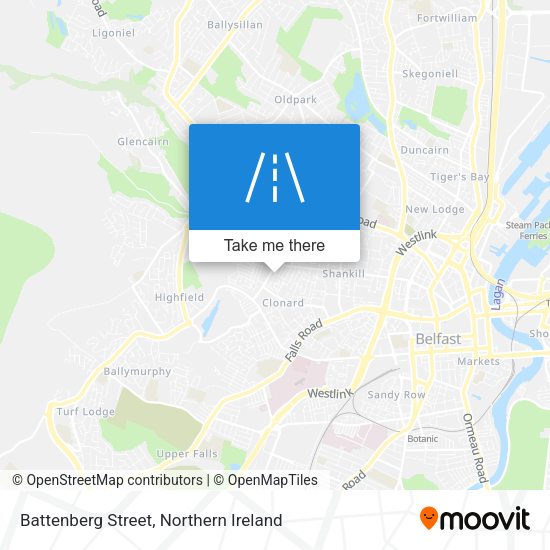 Battenberg Street map