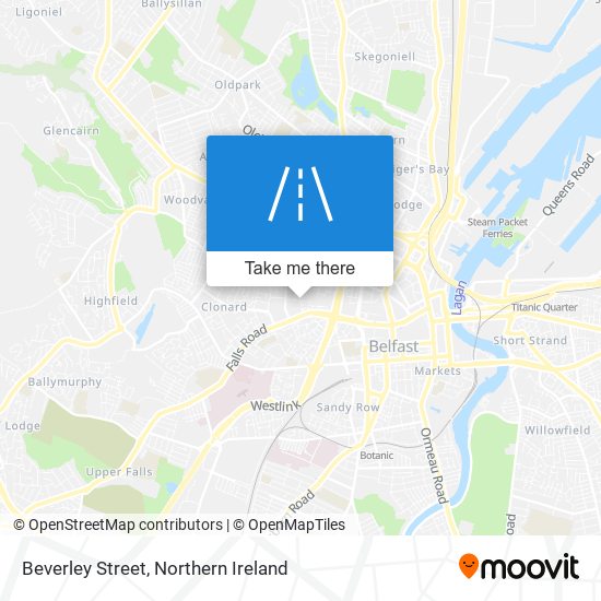Beverley Street map