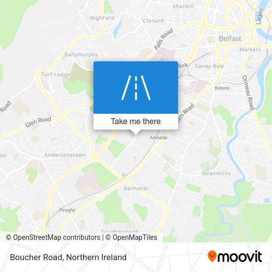 Boucher Road map