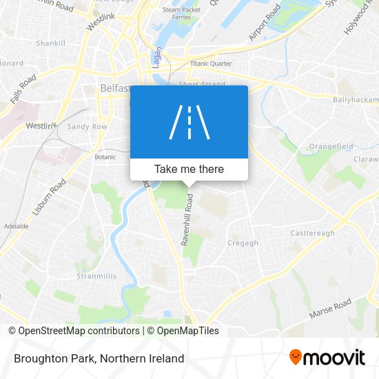 Broughton Park map