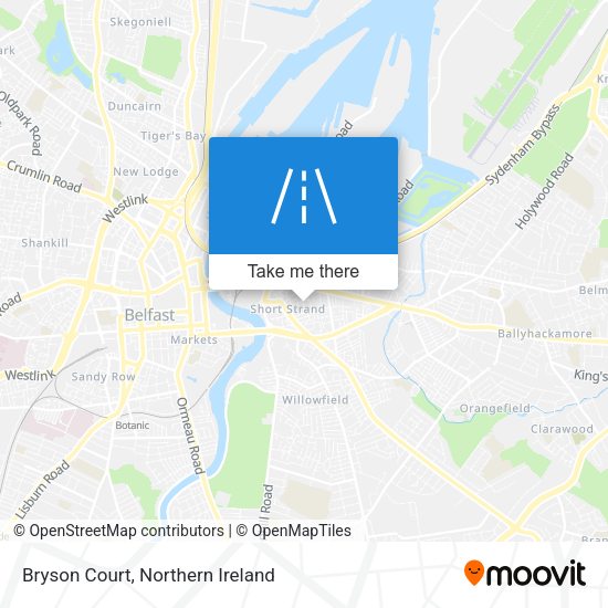 Bryson Court map