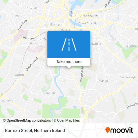 Burmah Street map