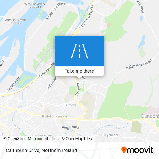Cairnburn Drive map