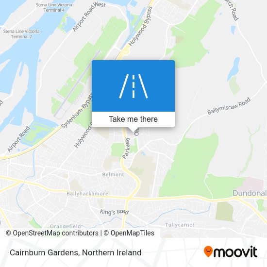 Cairnburn Gardens map