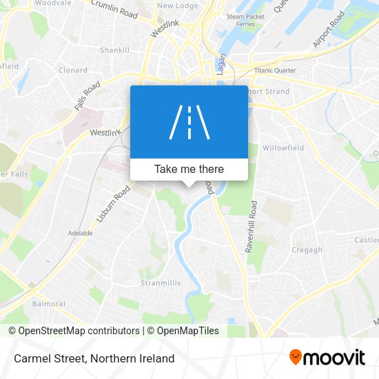 Carmel Street map