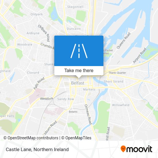 Castle Lane map