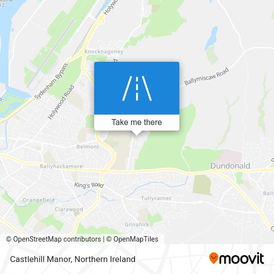 Castlehill Manor map